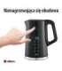 ELDOM C530 NEVO electric kettle 1.7 L 2200 W Black, Transparent
