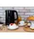 ELDOM C530 NEVO electric kettle 1.7 L 2200 W Black, Transparent