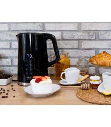 ELDOM C530 NEVO electric kettle 1.7 L 2200 W Black, Transparent