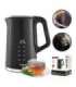 ELDOM C530 NEVO electric kettle 1.7 L 2200 W Black, Transparent