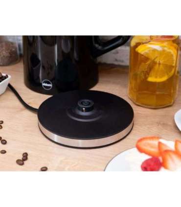 ELDOM C530 NEVO electric kettle 1.7 L 2200 W Black, Transparent