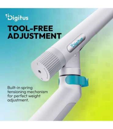 Digitus Desk Mount Tilt, rotation, pivot Single design monitor mount 35 " Maximum weight (capacity) 10 kg |