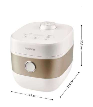 Keraamilise anumaga riisikeetja Sencor SRM1600WH