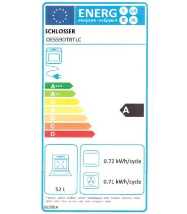 Integreeritav ahi Schlosser OE559DTBTLC