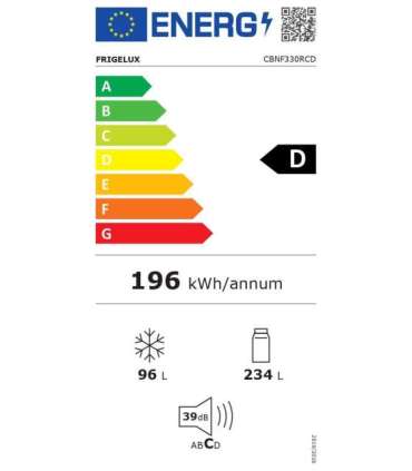 Retrokülmik Frigelux CBNF330RCD, beež