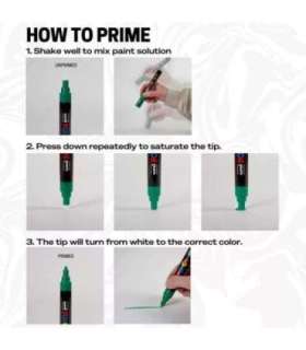 uni POSCA маркер PC-5M, 1,8–2,5 мм, 4 шт.: золото, белый, серебро, чёрный