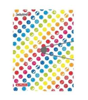 Herlitz kummiga kaaned A4 pl. Smiley Rainbow
