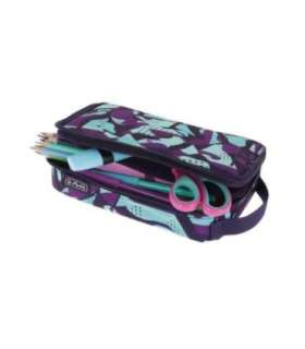 Herlitz pinal, kaanega - 2Go, CamoPurple