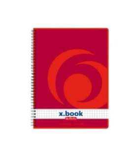 Herlitz spiraalkaustik, A4/100, registriga, jooneline, 3 tk pakis