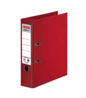 Herlitz registraator, A4/8 cm, punane
