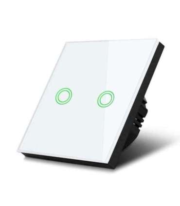Glass Touch Light Switch Maclean MCE704W