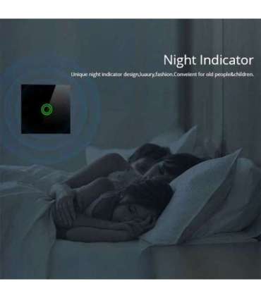 Wifi 2-fold touch light switch MCE714B