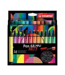 STABILO фломастеры Pen 68 Arty, 24 шт.