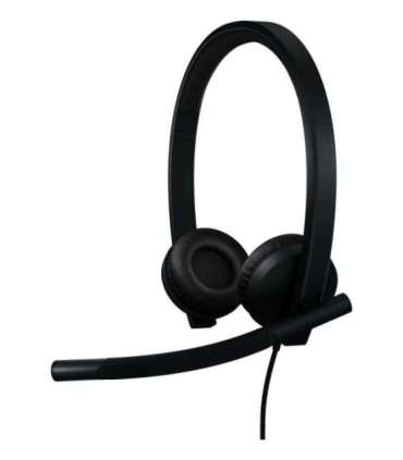 HEADSET STEREO H570E USB/BLACK 981-001431 LOGITECH