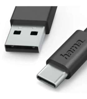 USB cable USB-A USB-C black