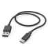 USB cable USB-A USB-C black