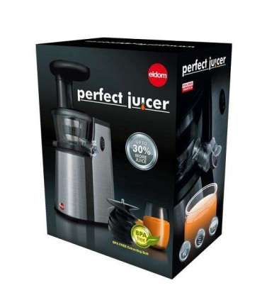 ELDOM PJ400 juice maker Centrifugal juicer 400 W Black, Silver