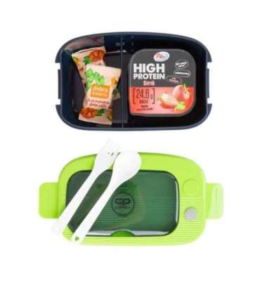 CoolPack lанч-бокс 1100 мл  – MIL зеленый