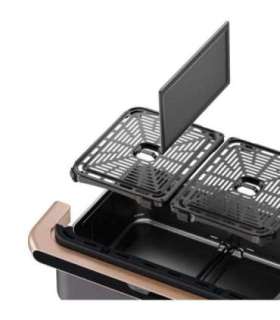 Cosori Dual Blaze TwinFry Air Fryer Hot air fryer 10 litres Black