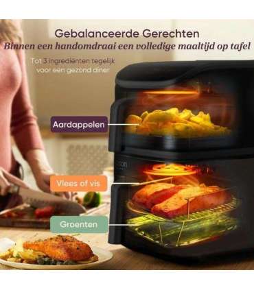 Frytownica 10.8L Cosori black