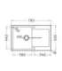 Valamu Pyramis Ithaka 79x50 1B 1D Snow valge
