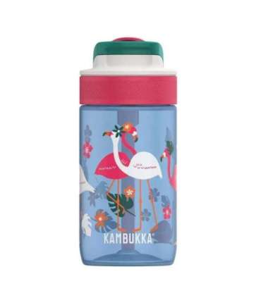 Lastepudel Lagoon 400 ml Kambukka, Blue Flamingo