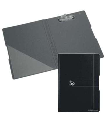 Herlitz kirjutusalus Easy Orga kaanega must