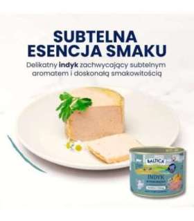 BALTICA Smaki regionów Turkey Mono - wet cat food - 400g