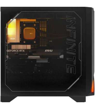 MSI MPG Infinite Z3 X3D 7NVRR7-875EU Ryzen 7 7800X3D 32GB DDR5 SSD1TB GeForce RTX 5070 12G SHADOW 2X AMD/RZ616 Wi-Fi 6E