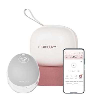 MOMCOZY M9 bezprzewodowy laktator szary – pojedynczy zestaw, BP223