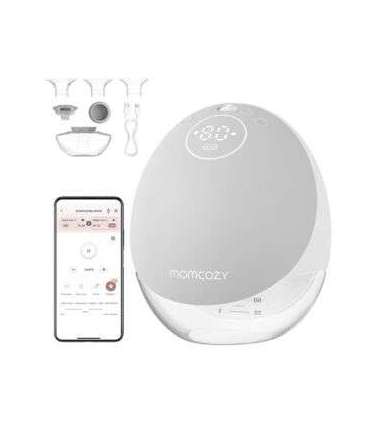 MOMCOZY M9 bezprzewodowy laktator szary – pojedynczy zestaw, BP223