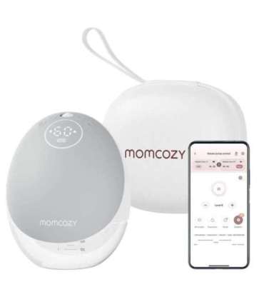 MOMCOZY M9 bezprzewodowy laktator szary – pojedynczy zestaw, BP223