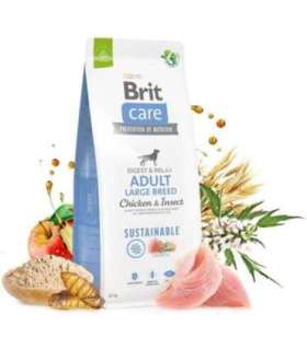 Minimální trvanlivost do 8.8. 2026: Brit Care Dog Sustainable Adult Large Breed Chicken & Insect 12 kg