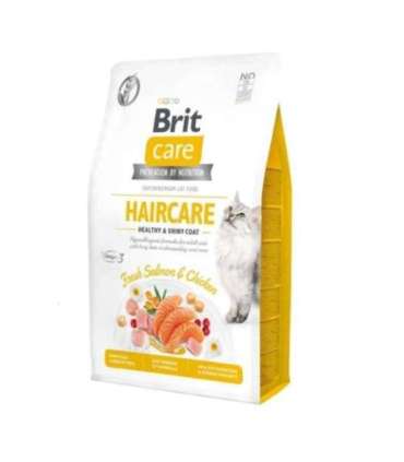 Minimální trvanlivost do 7.6. 2026: Brit Care Cat Grain-Free Haircare Healthy & Shiny Coat 2 kg