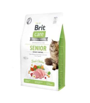 Minimální trvanlivost do 29.7. 2026: Brit Care Cat Grain-Free Senior Weight Control 400 g