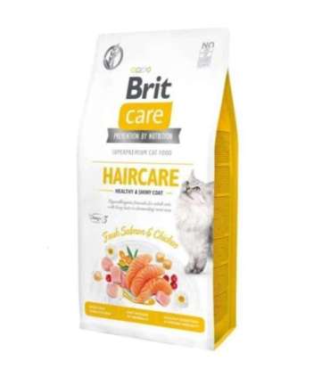 Minimální trvanlivost do 23.7. 2026: Brit Care Cat Grain-Free Haircare Healthy & Shiny Coat 7 kg