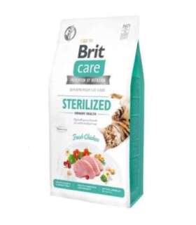 Minimální trvanlivost do 29.7. 2026: Brit Care Cat Grain-Free Sterilized Urinary Health 7 kg