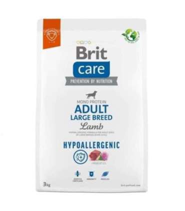 Minimální trvanlivost do 5.7. 2026: Brit Care Dog Hypoallergenic Adult Large Breed Lamb 3 kg