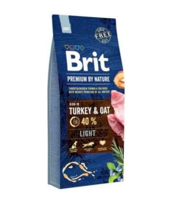 Minimální trvanlivost do 29.7. 2026: Brit Premium by Nature Light 15 kg