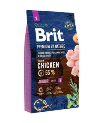 Minimální trvanlivost do 31.7. 2026: Brit Premium by Nature Junior S 8 kg