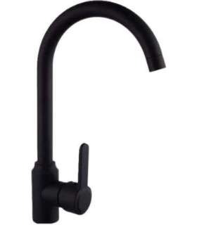 Zlewozmywak PYRAMIS LEFKADA (59x44) 1B 1D czarny + Bateria Lungo volcano Black Edition - 070261111LBE