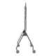 TV trolley stand TB-ST2 for TVs up to 120 inches, 100kg max VESA 1000x600