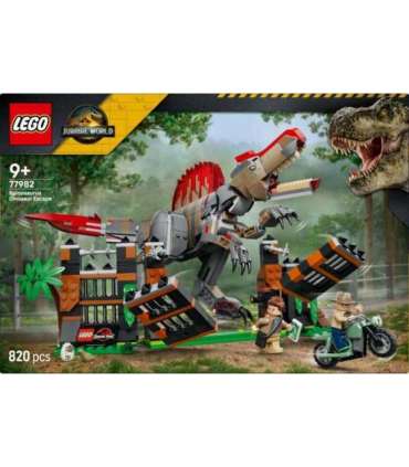 Bricks Jurasic World 77982 Spinosaurus Dinosaur Escape