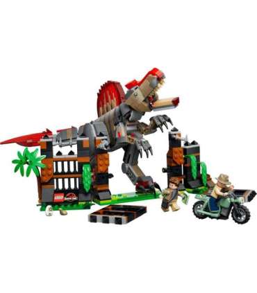 Bricks Jurasic World 77982 Spinosaurus Dinosaur Escape