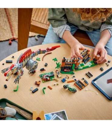 Bricks Jurasic World 77982 Spinosaurus Dinosaur Escape