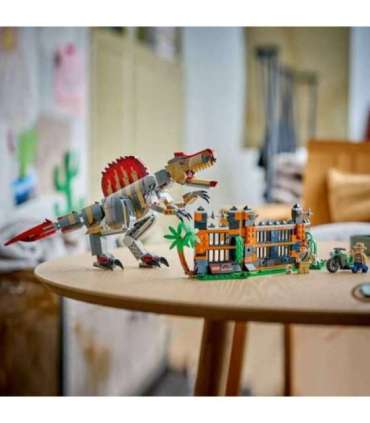 Bricks Jurasic World 77982 Spinosaurus Dinosaur Escape