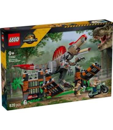 Bricks Jurasic World 77982 Spinosaurus Dinosaur Escape