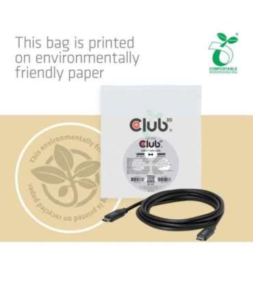 CABLE USB-C 2M/CAC-2506 CLUB3D