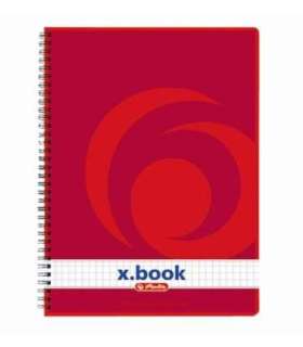 Herlitz spiraalkaustik A5/80 ruuduline H.College auk