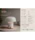 Rechargeable lamp SENSA white